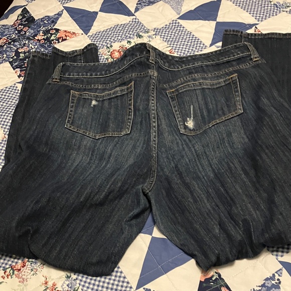 Torrid Premium Boyfriend Jeans with Destruction - Picture 5 of 8